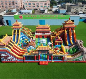GF3-520 Китайский стиль тематический надувной парк