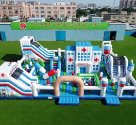 GF3-539 Надувной парк в больничной тематике