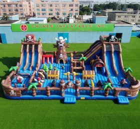 GF3-556 Пиратский тематический надувной парк