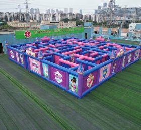 MAZE1-102 Надувной лабиринт в стиле Нелла Рыцарь
