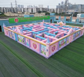 MAZE1-125 Надувной лабиринт в тематике принцесс