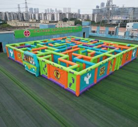 MAZE1-131 Надувной лабиринт в стиле Скуби-Ду