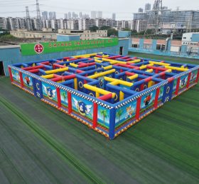 MAZE1-141 Надувной лабиринт в стиле Соник