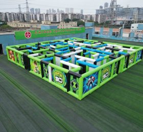 MAZE1-15 Надувной лабиринт в стиле Бен 10