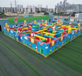 MAZE1-150 Надувной лабиринт в стиле Супер Марио