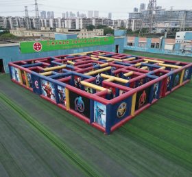 MAZE1-153 Надувной лабиринт в стиле Мстителей