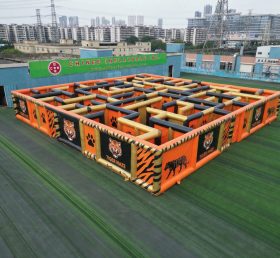 MAZE1-162 Надувной лабиринт в стиле тигра