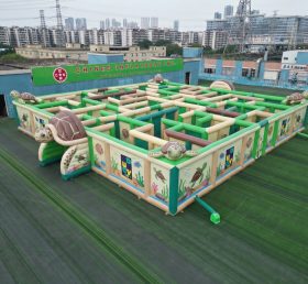 MAZE1-173 Надувной лабиринт в черепашьей тематике