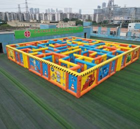 MAZE1-20 Надувной лабиринт в стиле Боб Строитель