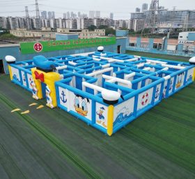MAZE1-43 Надувной лабиринт в стиле Дональда Дака