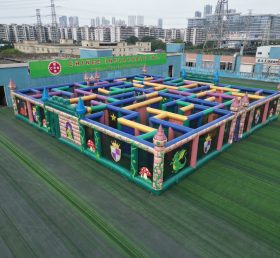 MAZE1-54 Надувной лабиринт в сказочной тематике