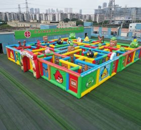 MAZE1-6 Надувной лабиринт в стиле Angry Birds