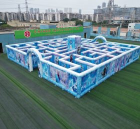 MAZE1-61 Надувной лабиринт в стиле Фрозен