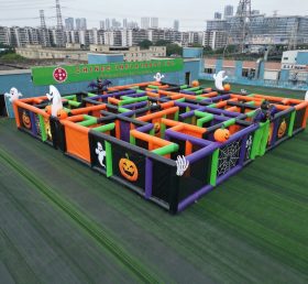 MAZE1-67 Надувной лабиринт в стиле Хэллоуина