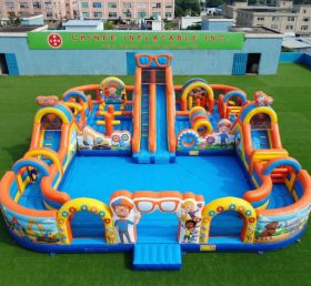Pool3-748 Водный парк с бассейном в стиле Blippi Wonders