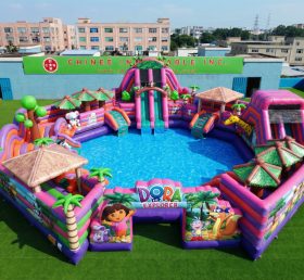 Бассейн Pool3-754 Водный парк с тематикой Доры