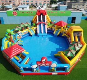 Pool3-776 Бассейн Водный Парк в стиле Снупи