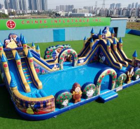 Pool3-793 Водный парк в стиле «Красавица и Чудовище»