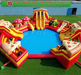 Pool3-818 Бассейн с темой пиццы Водный парк