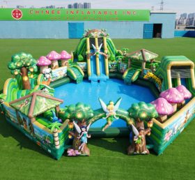 Pool3-833 Бассейн-аквапарк в стиле Феи Динь-Динь