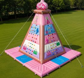 T11-4138 Надувная скалолазная стена в стиле Барби