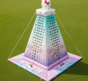 T11-4221 Надувная стена для скалолазания в стиле Hello Kitty