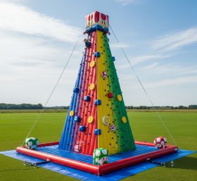 T11-4407 Скала для лазания надувная в стиле Супер Марио