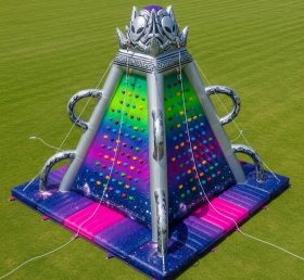 T11-4492 Надувная скалодром с инопланетной тематикой