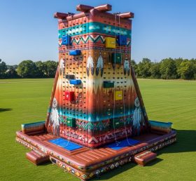 T11-4496 Скала для скалолазания надувная в стиле американских индейцев