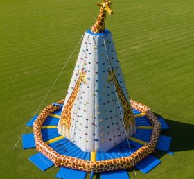 T11-4605 Надувная стена для скалолазания в стиле жирафа
