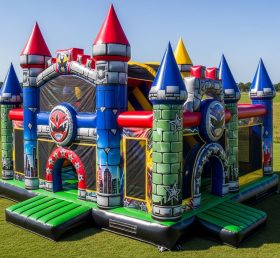 T5-2125 Надувные замки в стиле Power Rangers