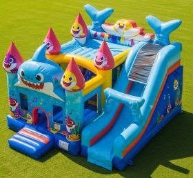 T5-2229 Надувные замки в стиле Baby Shark