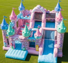 T5-2269 Надувные замки с тематикой Care Bears
