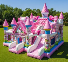 T5-2323 Надувные замки в стиле Hello Kitty