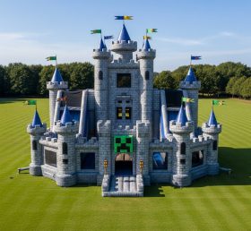 T5-2365 Надувные замки в стиле Minecraft