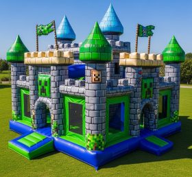 T5-2366 Надувные замки в стиле Minecraft