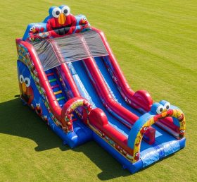T8-9424 надувная сухая горка в стиле Tickle Me Elmo