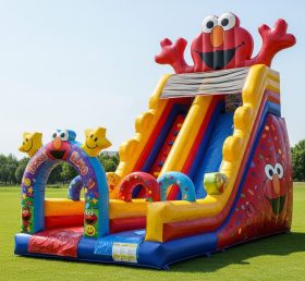 T8-9425 Надувная сухая горка в стиле Tickle Me Elmo