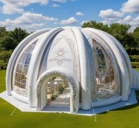 Tent1-4986 Свадебная надувная купольная палатка