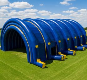 Tent1-6010 Синяя арочная туннельная надувная палатка