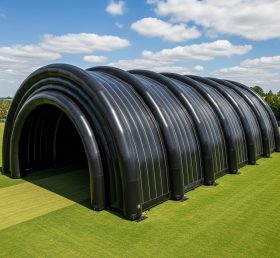 Tent1-6034 Арочная черная надувная палатка-тоннель