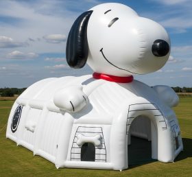 Tent1-6035 Надувная палатка в стиле Снупи