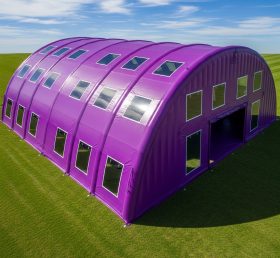 Tent1-6055 Фиолетовый купольный надувной шатер