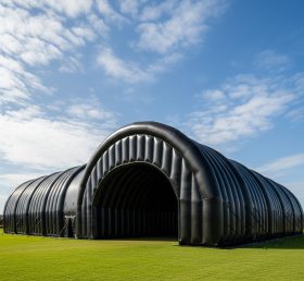Tent1-6071 Черная арочная надувная палатка