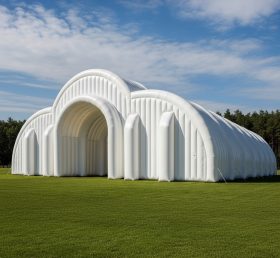 Tent1-6072 Белая надувная арочная палатка