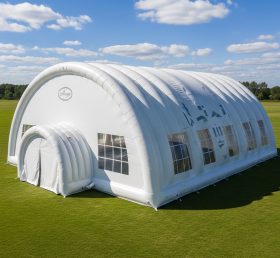 Tent1-6073 Белая надувная палатка с окнами