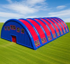 Tent1-6074 Синий и Красный Надувной Палатка