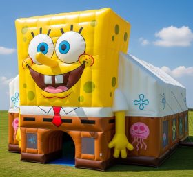 Tent1-6087 Надувная палатка Губка Боб
