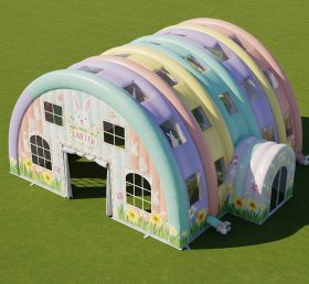 Tent1-6098 Пасхальный Кролик Надувной Тоннель Палатка