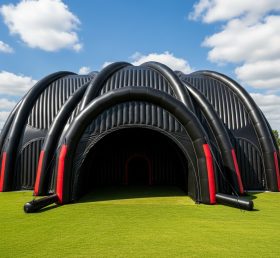 Tent1-6131 Черная арочная надувная палатка
